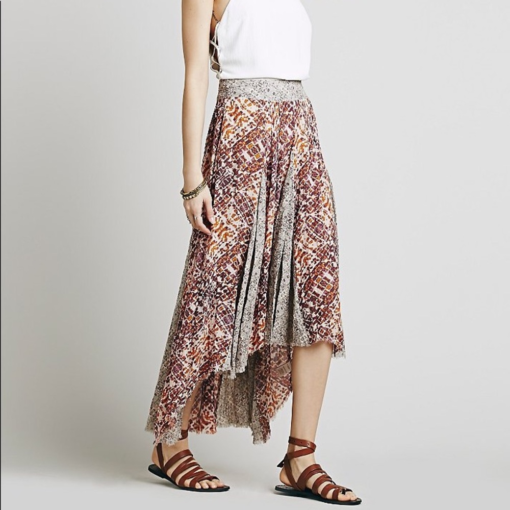 Free People hi low skirt - small